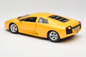 Lamborghini Murcielago LP640 イエロー Bburago 1:18 23124646-M1 メタル - 画像 7/8