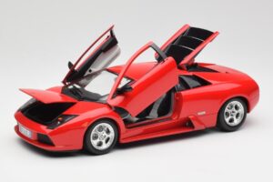 Lamborghini Murcielago レッド Bburago 1:18 3316 メタル - 画像 2/8