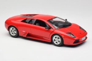 Lamborghini Murcielago レッド Bburago 1:18 3316 メタル - 画像 6/8