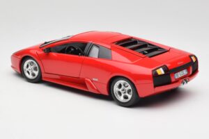 Lamborghini Murcielago レッド Bburago 1:18 3316 メタル - 画像 7/8