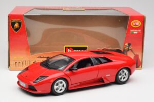 Lamborghini Murcielago レッド Bburago 1:18 3316 メタル - 画像 8/8