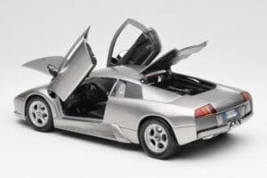 Lamborghini Murcielago シルバー Maisto 1:18 7450257 メタル - 画像 5/8