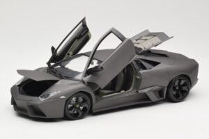 Lamborghini Reventon Matte Grey Bburago 1:18 18-11029 メタル - 画像 2/8