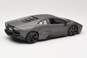 Lamborghini Reventon Matte Grey Bburago 1:18 18-11029 メタル - 画像 3/8