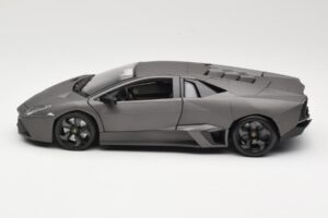 Lamborghini Reventon Matte Grey Bburago 1:18 18-11029 メタル - 画像 4/8