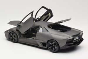 Lamborghini Reventon Matte Grey Bburago 1:18 18-11029 メタル - 画像 5/8