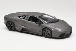 Lamborghini Reventon Matte Grey Bburago 1:18 18-11029 メタル - 画像 6/8