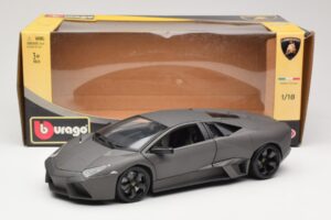 Lamborghini Reventon Matte Grey Bburago 1:18 18-11029 メタル - 画像 8/8