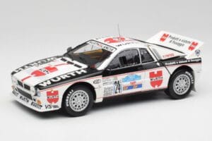Lancia 037 #1 G. Cunico / E. Bartolich Targa Florio Winner 1983 Kyosho 1:18 08302H メタル