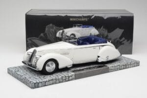 Lancia Astura Tipo 233 Corto ホワイト Minichamps 1:18 107125330 レジン - 画像 6/6