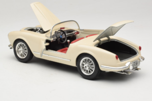 Lancia Aurelia B24 Spider ベージュ Bburago 1:18 3010-M2 メタル - 画像 5/8