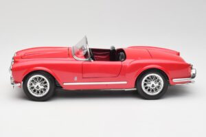 Lancia Aurelia B24 Spider レッド Bburago 1:18 3010 メタル - 画像 4/8