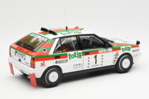 Lancia Delta HF 4WD #1 D. Cerrato Totip Rally Targa Florio 1987 Kyosho 1:18 08960C メタル - 画像 3/8