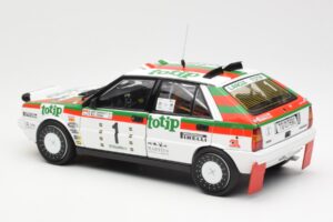 Lancia Delta HF 4WD #1 D. Cerrato Totip Rally Targa Florio 1987 Kyosho 1:18 08960C メタル - 画像 7/8