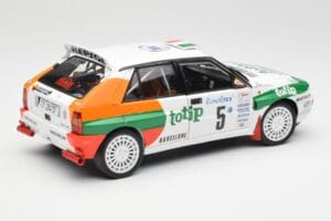 Lancia Delta HF Integrale Evo II Totip #5 A. Aghini / S. Farnocchia Rally Monte Carlo 1993 Kyosho 1:18 08348F メタル - 画像 3/8