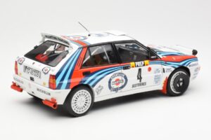 Lancia Delta HF Integrale Evo Martini #4 D. Auriol / B. Occelli Winner Rally Monte Carlo 1992 Kyosho 1:18 08348A メタル - 画像 3/8