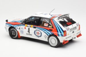 Lancia Delta HF Integrale Evo Martini #4 D. Auriol / B. Occelli Winner Rally Monte Carlo 1992 Kyosho 1:18 08348A メタル - 画像 7/8