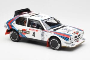 Lancia Delta S4 Martini #4 H. Toivonen / S. Cresto Rally Tour de Corse 1986 AUTOart 1:18 88620 メタル - 画像 6/8