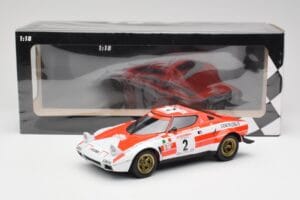 Lancia Stratos HF #2 J-B. Andruet / Biche Winners Tour de Corse 1974 Minichamps 1:18 155741702 メタル - 画像 6/6