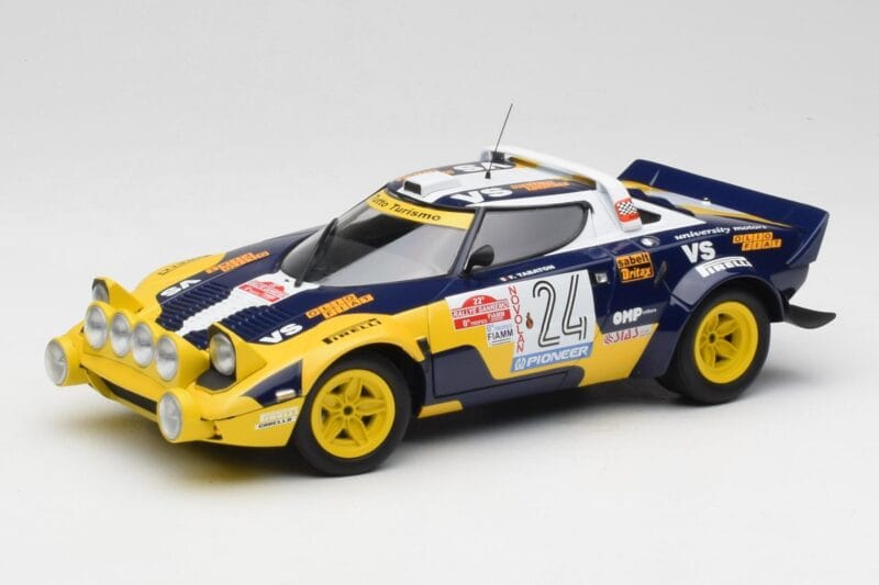 Lancia Stratos HF #24 P. Tabaton / L. Radaelli Rally Sanremo 1980 Minichamps 1:18 155801724 メタル