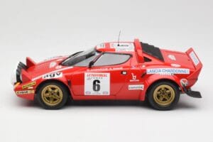 Lancia Stratos HF #6 B. Darniche / A. Mahé Winners Tour de France Automobile 1975 Minichamps 1:18 155751706 メタル - 画像 3/6