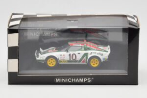 Lancia Stratos #10 Team Alitalia S. Munari / S. Maiga Rally Monte Carlo 1976 Minichamps 1:43 430761210 メタル - 画像 4/4