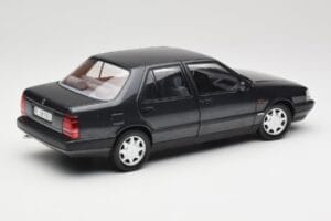 Lancia Thema Turbo 16V LX Serie II ブラック Mitica 1:18 202010-D メタル - 画像 3/8