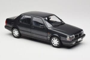 Lancia Thema Turbo 16V LX Serie II ブラック Mitica 1:18 202010-D メタル - 画像 6/8