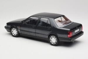 Lancia Thema Turbo 16V LX Serie II ブラック Mitica 1:18 202010-D メタル - 画像 7/8