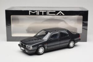 Lancia Thema Turbo 16V LX Serie II ブラック Mitica 1:18 202010-D メタル - 画像 8/8