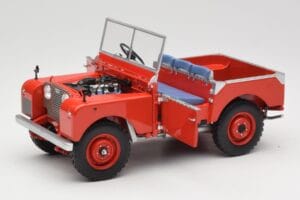 Land Rover 88 Series I レッド Minichamps 1:18 150168910 メタル - 画像 2/8