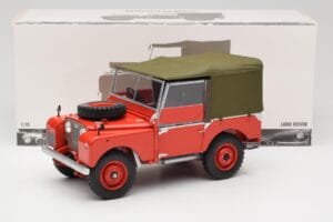 Land Rover 88 Series I レッド Minichamps 1:18 150168910 メタル - 画像 8/8