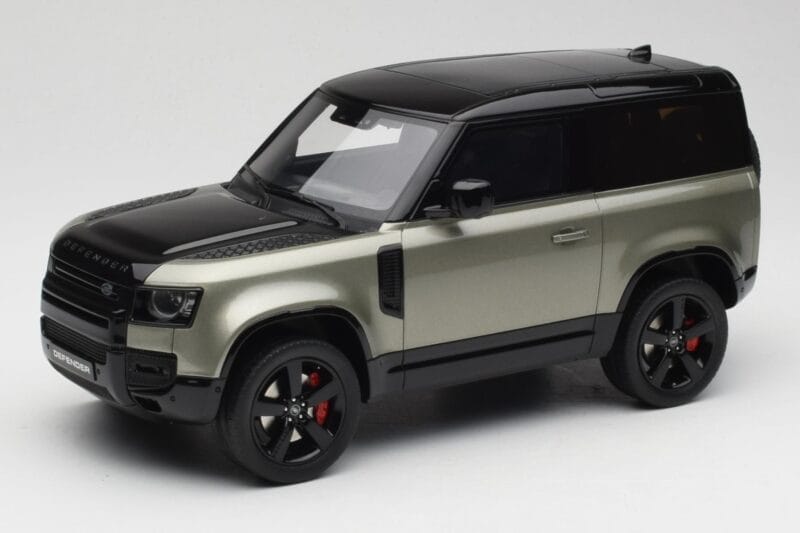 Land Rover Defender 90 HSE P400 L663 Pangea Green Metallic GT Spirit 1:18 GT517 レジン