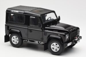 Land Rover Defender 90 Santorini ブラックメタリック Kyosho 1:18 08901BK メタル - 画像 6/8