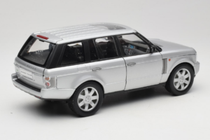 Land Rover Range Rover L322 シルバー Welly 1:18 12536W メタル - 画像 3/8