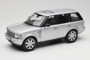 Land Rover Range Rover L322 シルバー Welly 1:18 12536W メタル