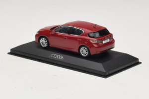Lexus CT200h レッド Minichamps 1:43 LEXUS002 メタル - 画像 3/4