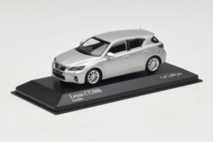 Lexus CT200h シルバー Minichamps 1:43 410166001 メタル - 画像 2/4