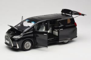 Lexus LM300h ブラック Kyosho 1:18 08963BK メタル - 画像 2/8