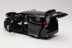 Lexus LM300h ブラック Kyosho 1:18 08963BK メタル - 画像 5/8