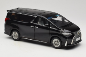 Lexus LM300h ブラック Kyosho 1:18 08963BK メタル - 画像 6/8