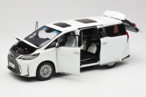 Lexus LM300h White Pearl Kyosho 1:18 08963WP メタル - 画像 2/8