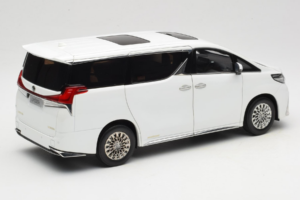 Lexus LM300h White Pearl Kyosho 1:18 08963WP メタル - 画像 3/8