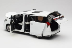 Lexus LM300h White Pearl Kyosho 1:18 08963WP メタル - 画像 5/8