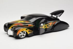 Lincoln Zephyr Scrape Custom ブラック フレーム付き Hot Wheels 1:18 57319 メタル - 画像 2/8