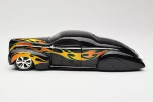 Lincoln Zephyr Scrape Custom ブラック フレーム付き Hot Wheels 1:18 57319 メタル - 画像 4/8