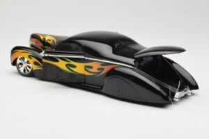 Lincoln Zephyr Scrape Custom ブラック フレーム付き Hot Wheels 1:18 57319 メタル - 画像 5/8