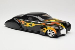 Lincoln Zephyr Scrape Custom ブラック フレーム付き Hot Wheels 1:18 57319 メタル - 画像 6/8