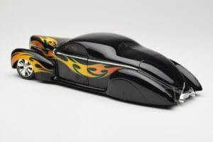 Lincoln Zephyr Scrape Custom ブラック フレーム付き Hot Wheels 1:18 57319 メタル - 画像 7/8
