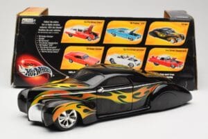 Lincoln Zephyr Scrape Custom ブラック フレーム付き Hot Wheels 1:18 57319 メタル - 画像 8/8